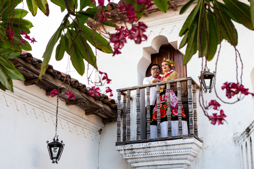 Foto de boda artística